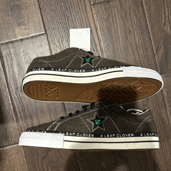 Converse One Star x Patta Pro Ox Sneakers Men's Size 11 Java/ Olive A03174C - Picture 2 of 6